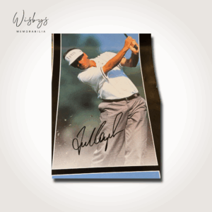 1995 Dubai Desert Classic Signed Poster