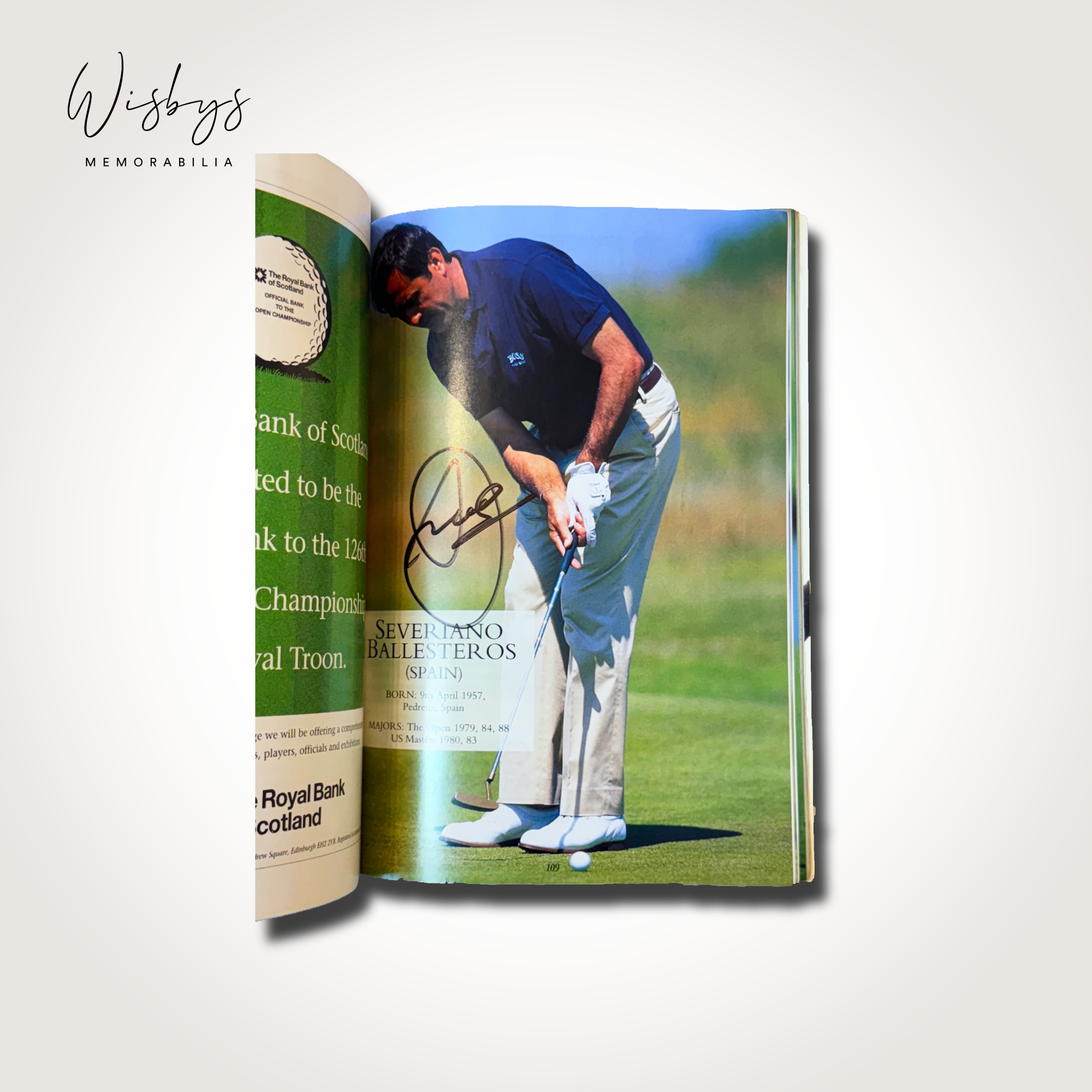 1997 The Open Championship Programme Signed by Golf Legends - Image 5