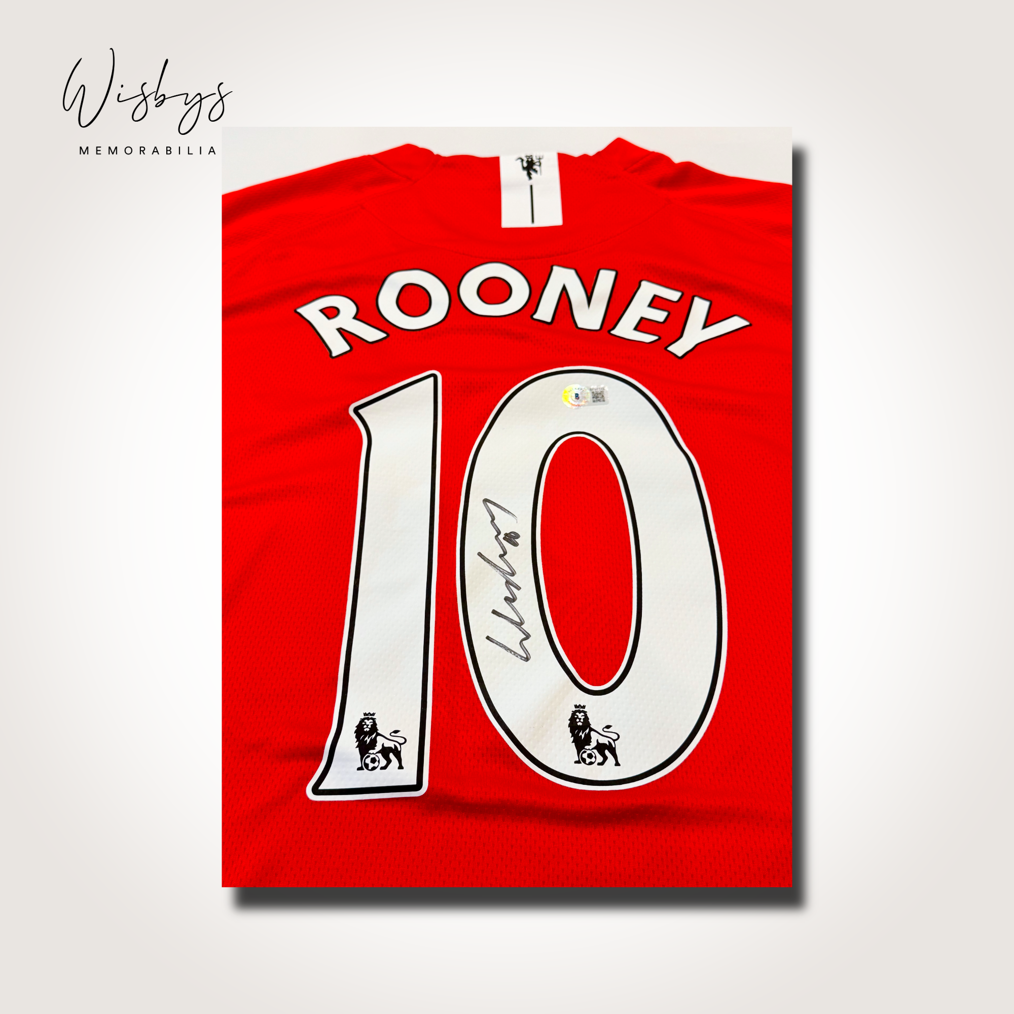Wayne Rooney Manchester United Jersey - Image 3