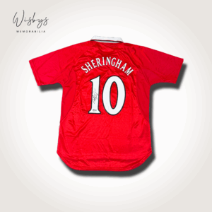 Teddy Sheringham Manchester United Jersey - Champions League Special