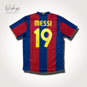 Lionel Messi & Lamine Yamal Signed Barcelona Jersey