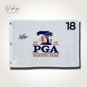 Collin Morikawa Signed 2020 PGA Championship Pin Flag
