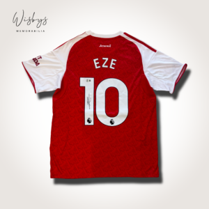 Eberechi Eze Signed Arsenal Jersey
