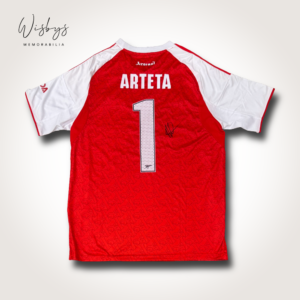 Mikel Arteta Signed Arsenal Jersey
