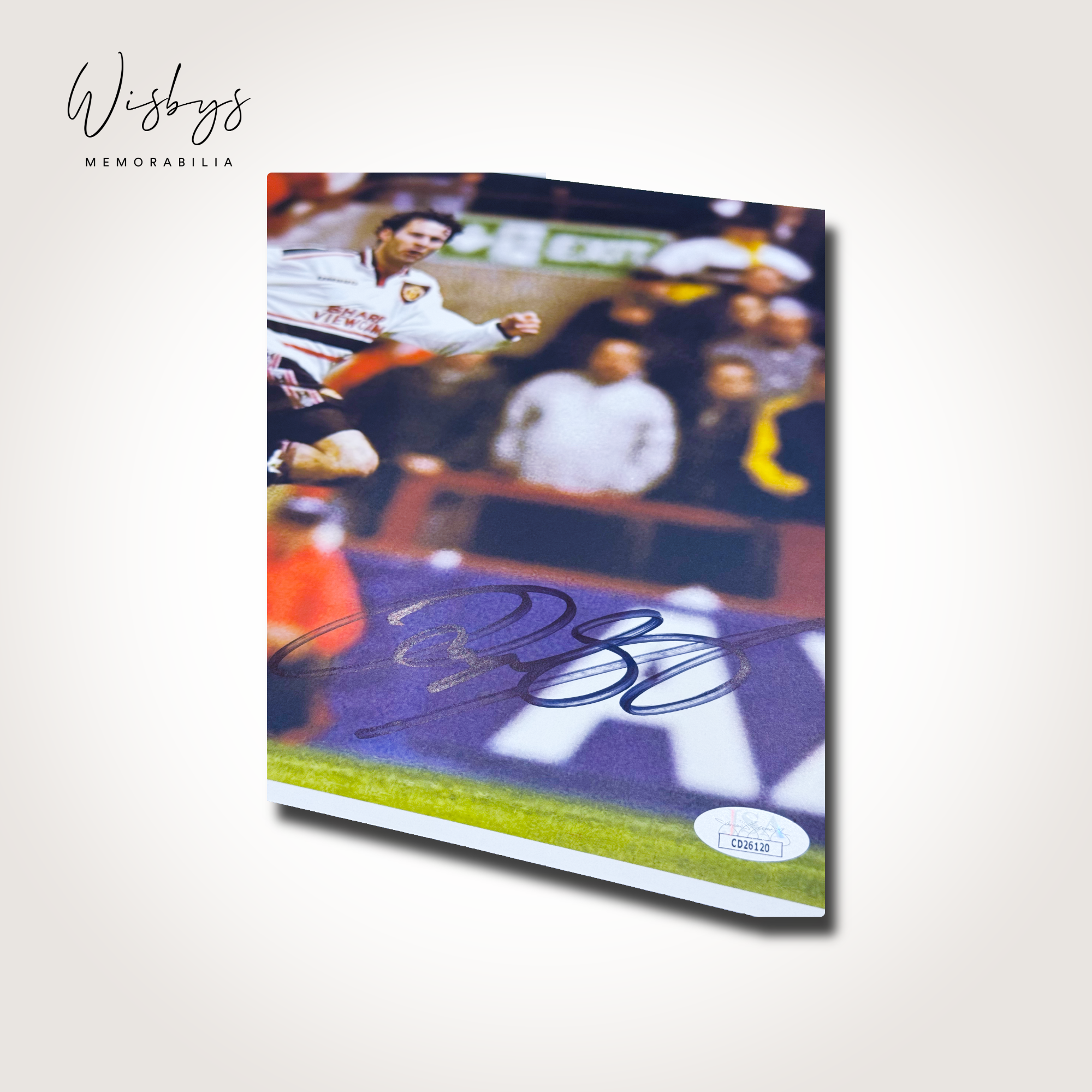 Ryan Giggs Signed Manchester United Photograph - Image 2