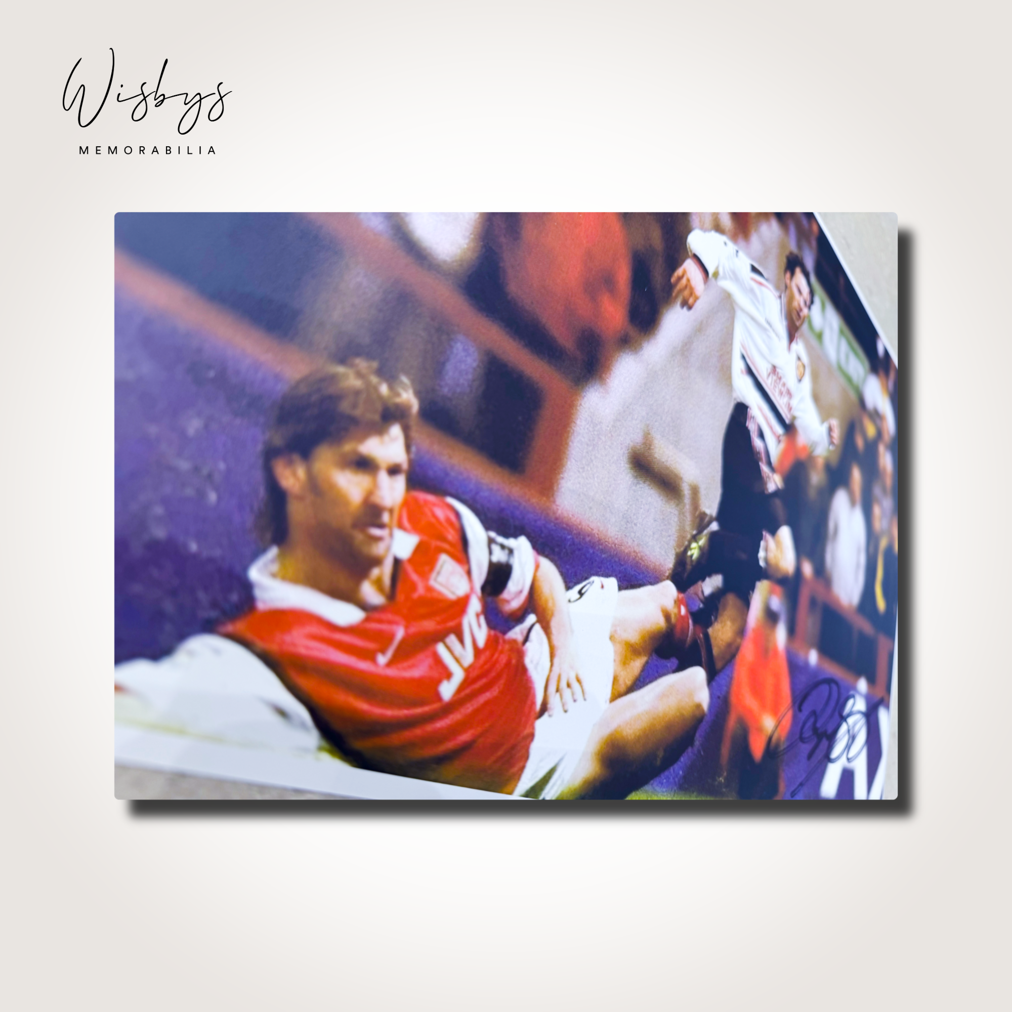 Ryan Giggs Signed Manchester United Photograph - Image 3