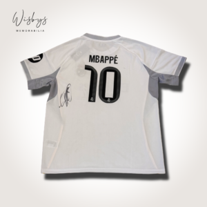 Kylian Mbappe Signed Real Madrid Jersey
