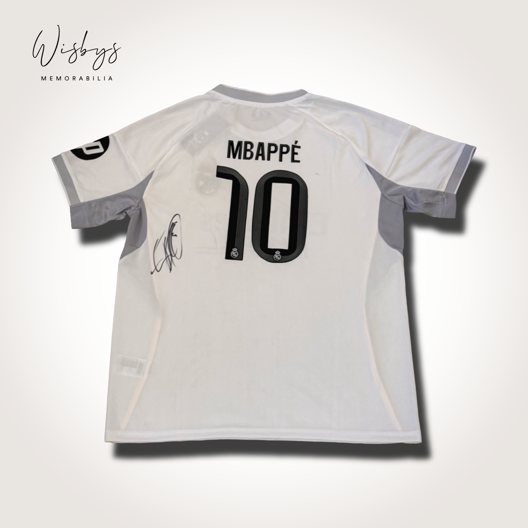 Kylian Mbappe Signed Real Madrid Jersey
