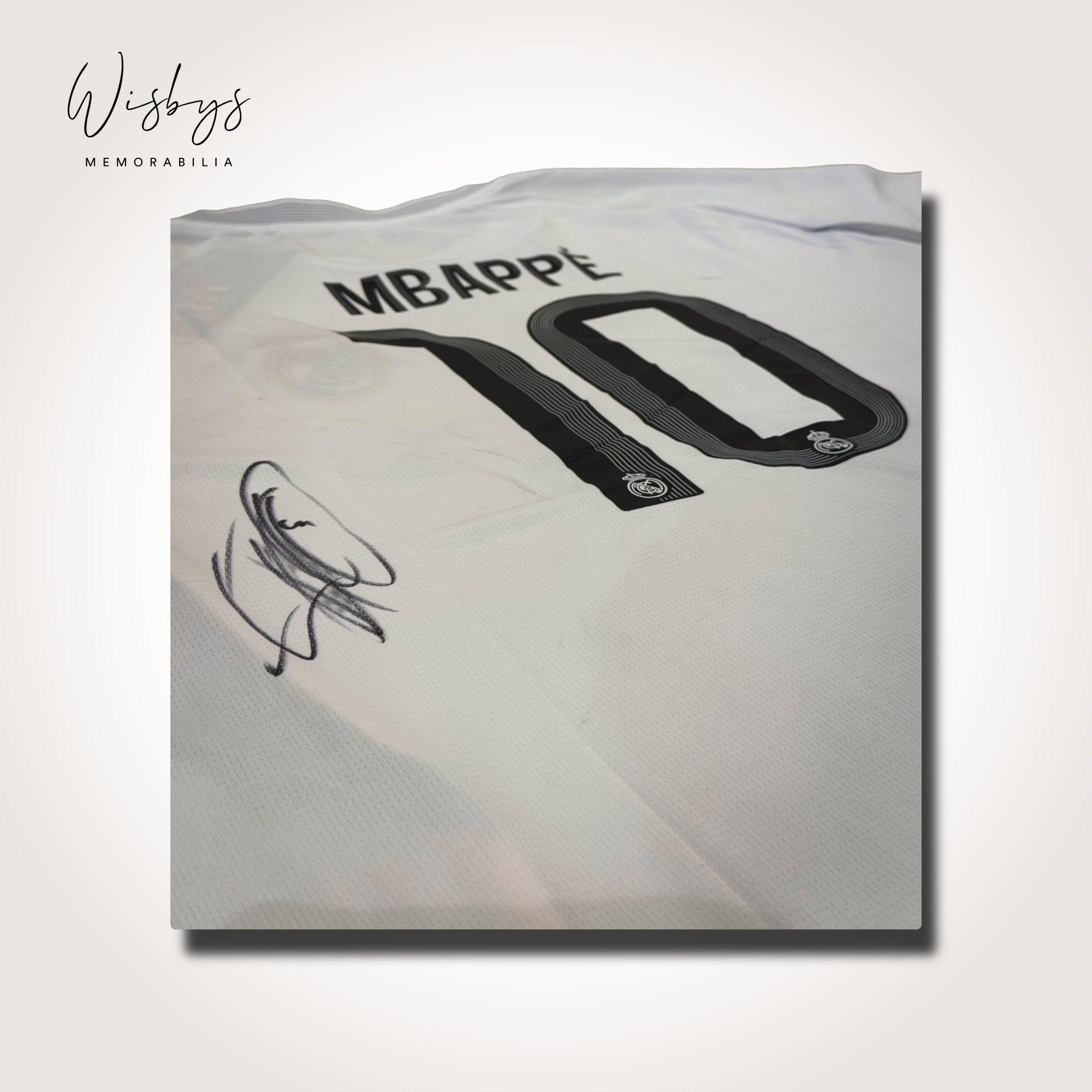 Kylian Mbappe Signed Real Madrid Jersey - Image 3