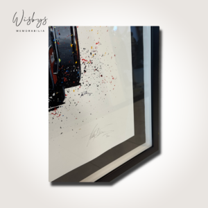 Lewis Hamilton Ferrari limited edition artwork, view 4