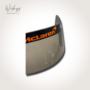 Oscar Piastri signed McLaren helmet, view 4