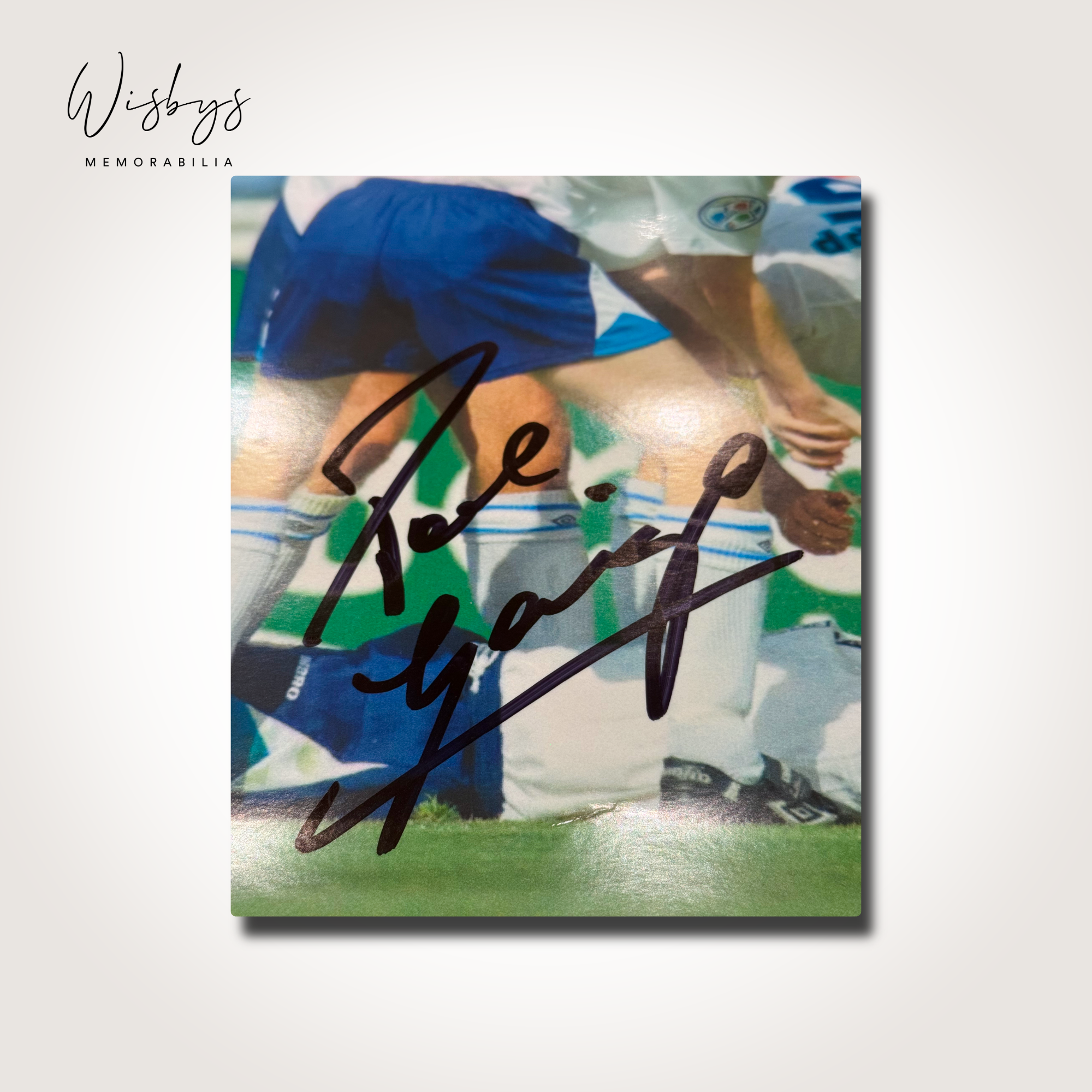 Paul Gascoigne Signed Photograph - Image 2