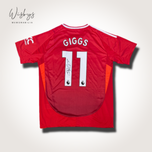 Ryan Giggs Signed Manchester United Jersey