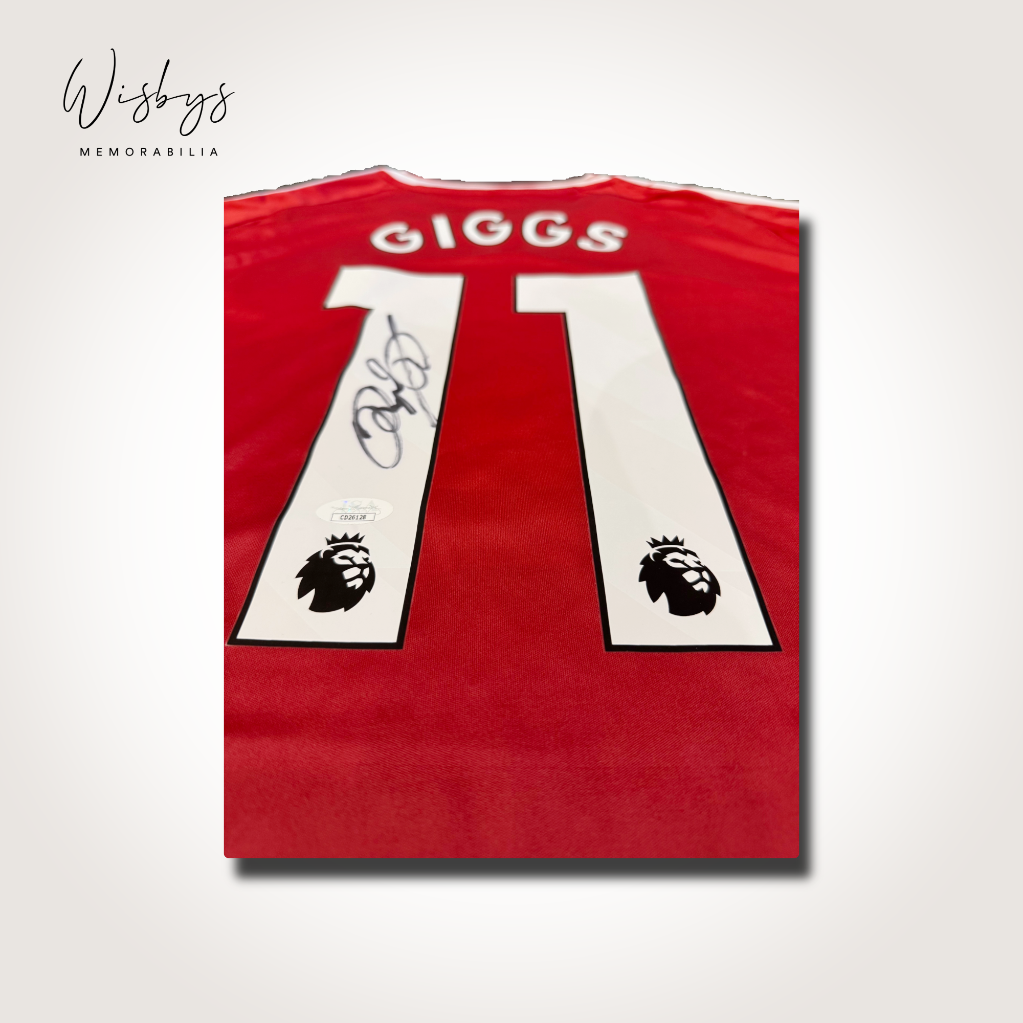 Ryan Giggs Signed Manchester United Jersey - Image 3