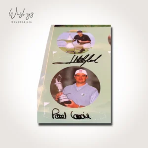 Signed Dubai Desert Classic poster, view 2