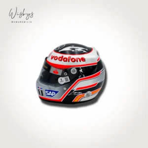 Fernando Alonso McLaren helmet, view 2