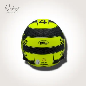Lando Norris signed helmet, view 3
