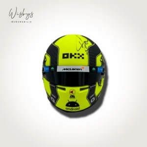 Lando Norris signed helmet, view 5