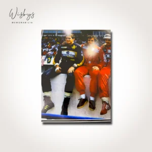 F1 Legends Pit Wall Photo - Prost, Mansell & Piquet, view 2