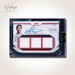2024 Topps Dynasty F1 Triple Relic Card - Ayao Komatsu (#4/5)