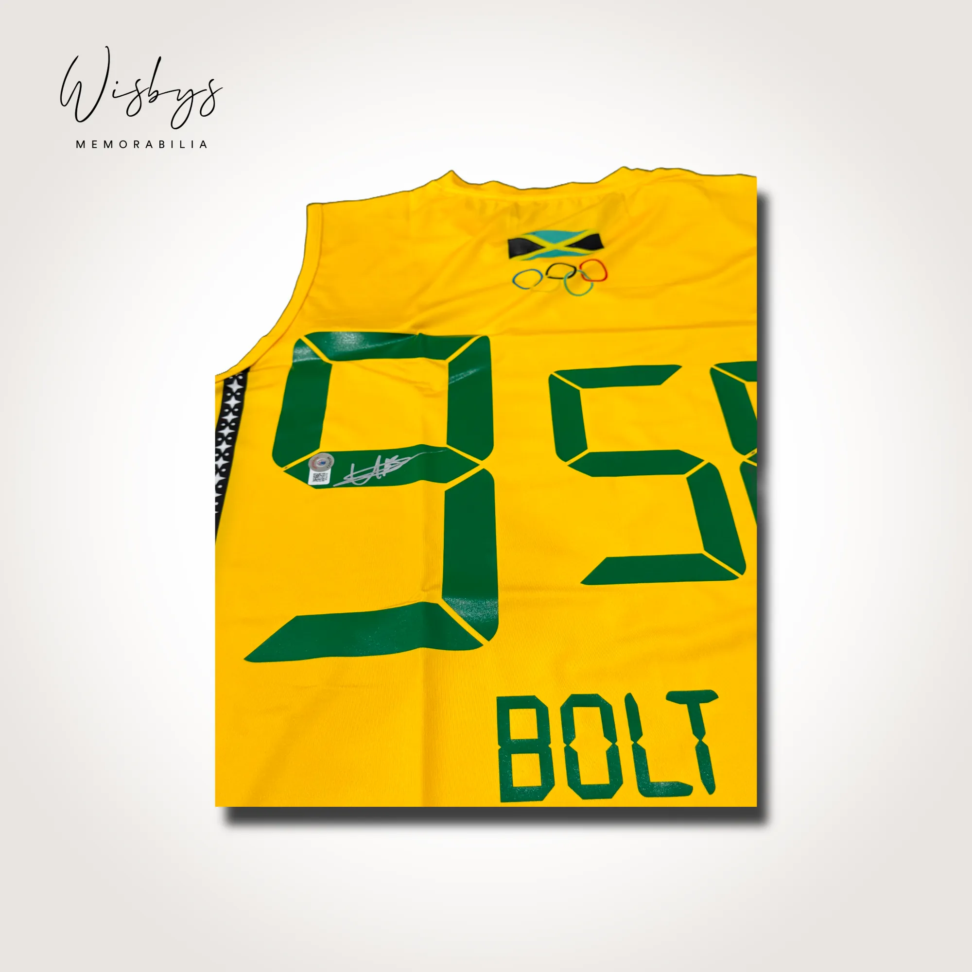 Usain Bolt Jamaica replica jersey, view 3