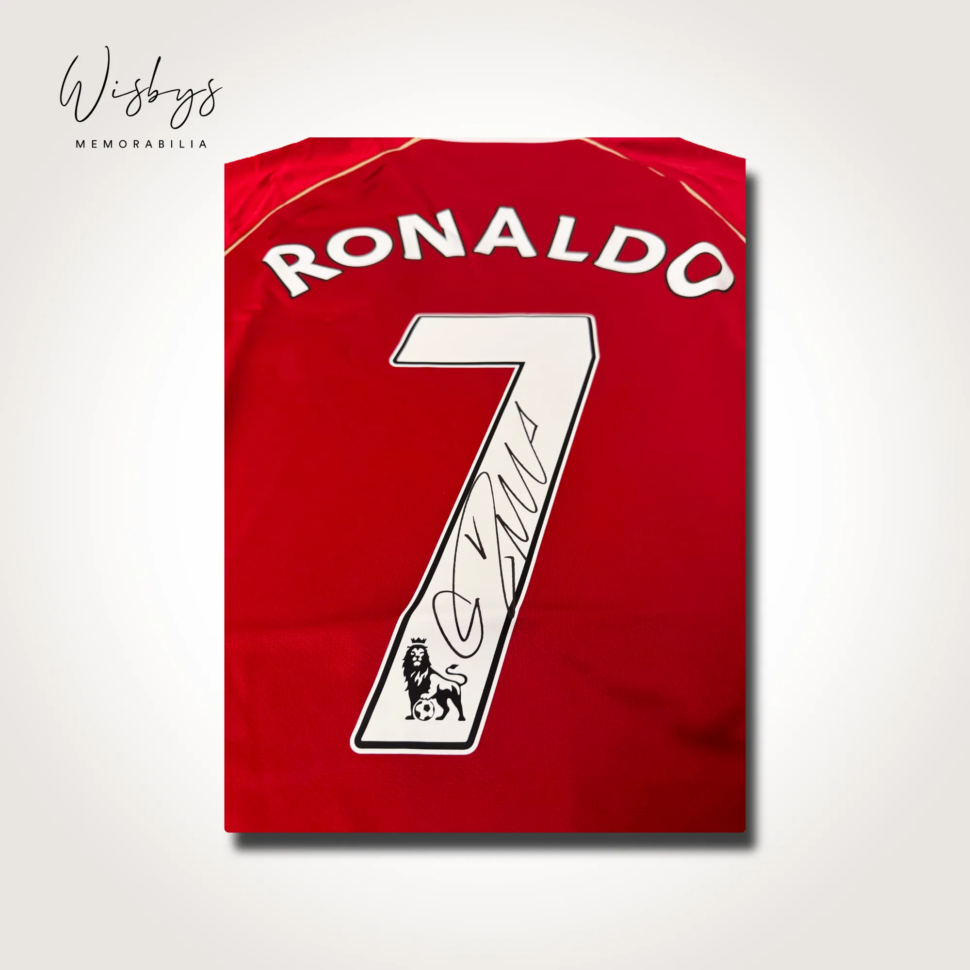 Cristiano Ronaldo signed jersey, view 3