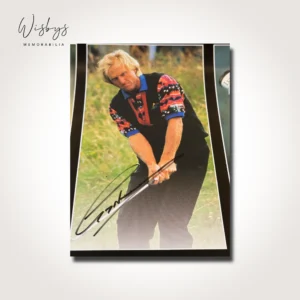Signed Dubai Desert Classic poster, view 2