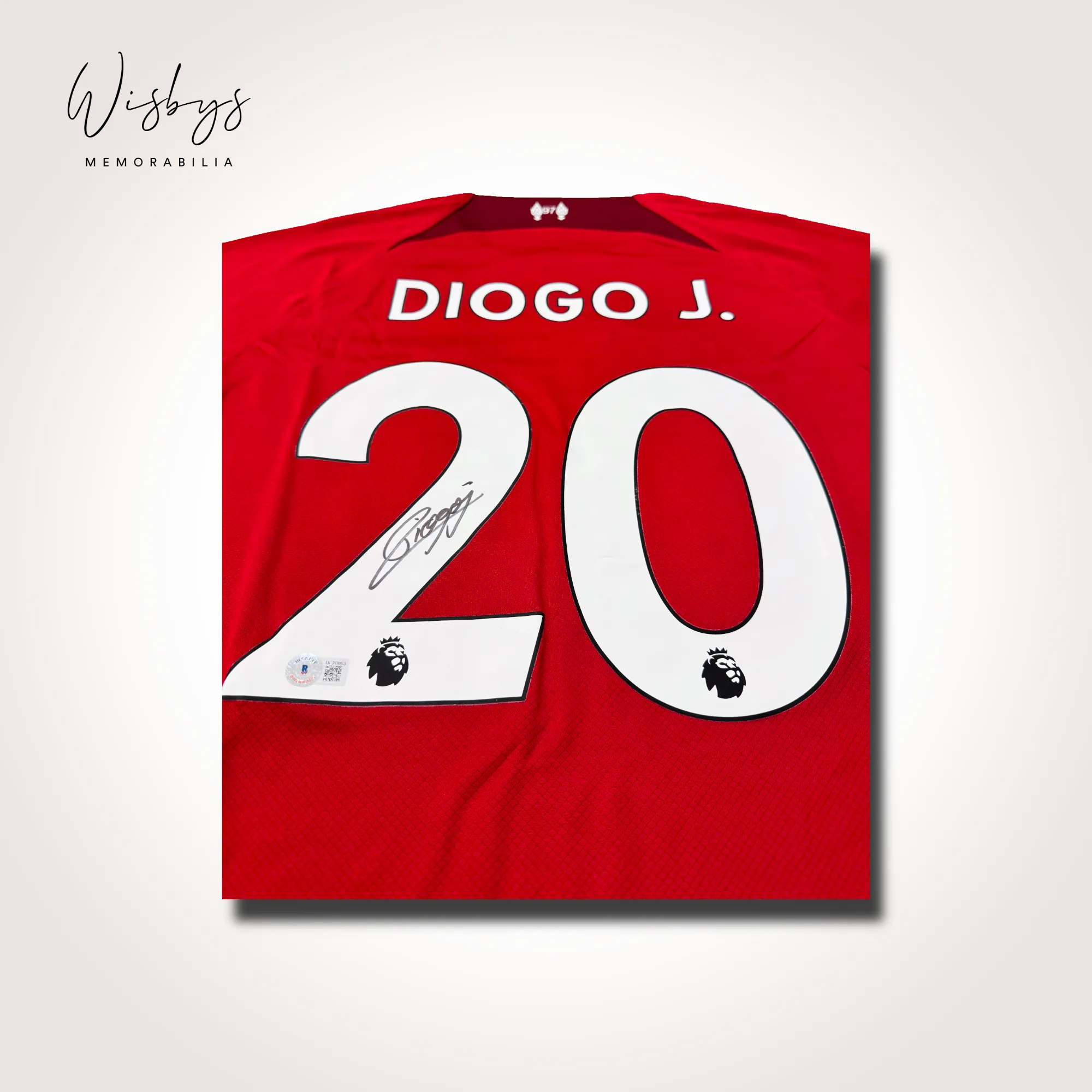 Diogo Jota Liverpool jersey, view 3