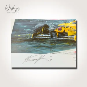 Damon Hill signed limited edition artwork, view 2