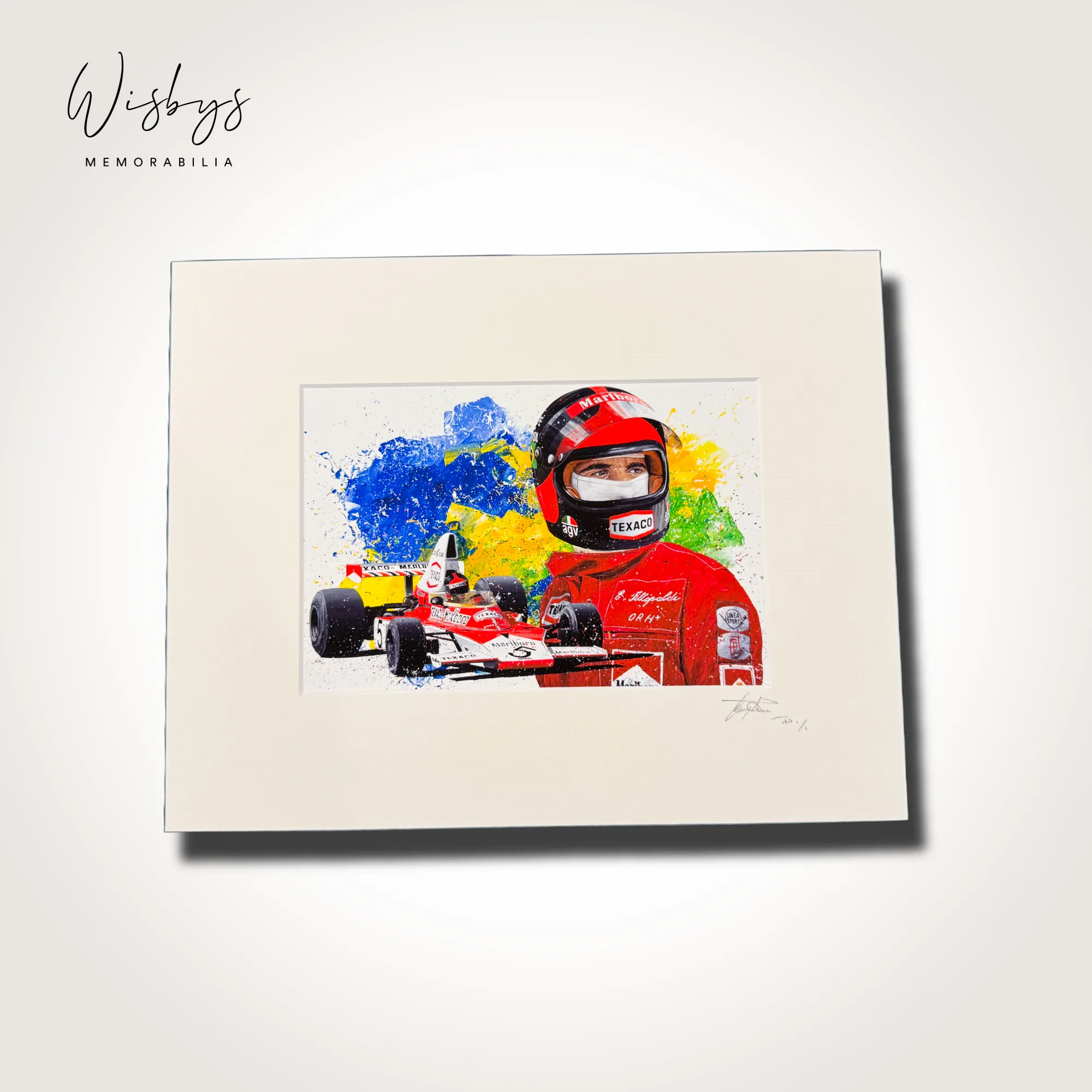 Emerson Fittipaldi artwork