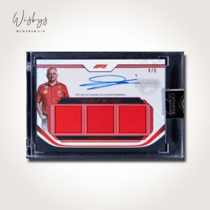 Fred Vasseur signed trading card