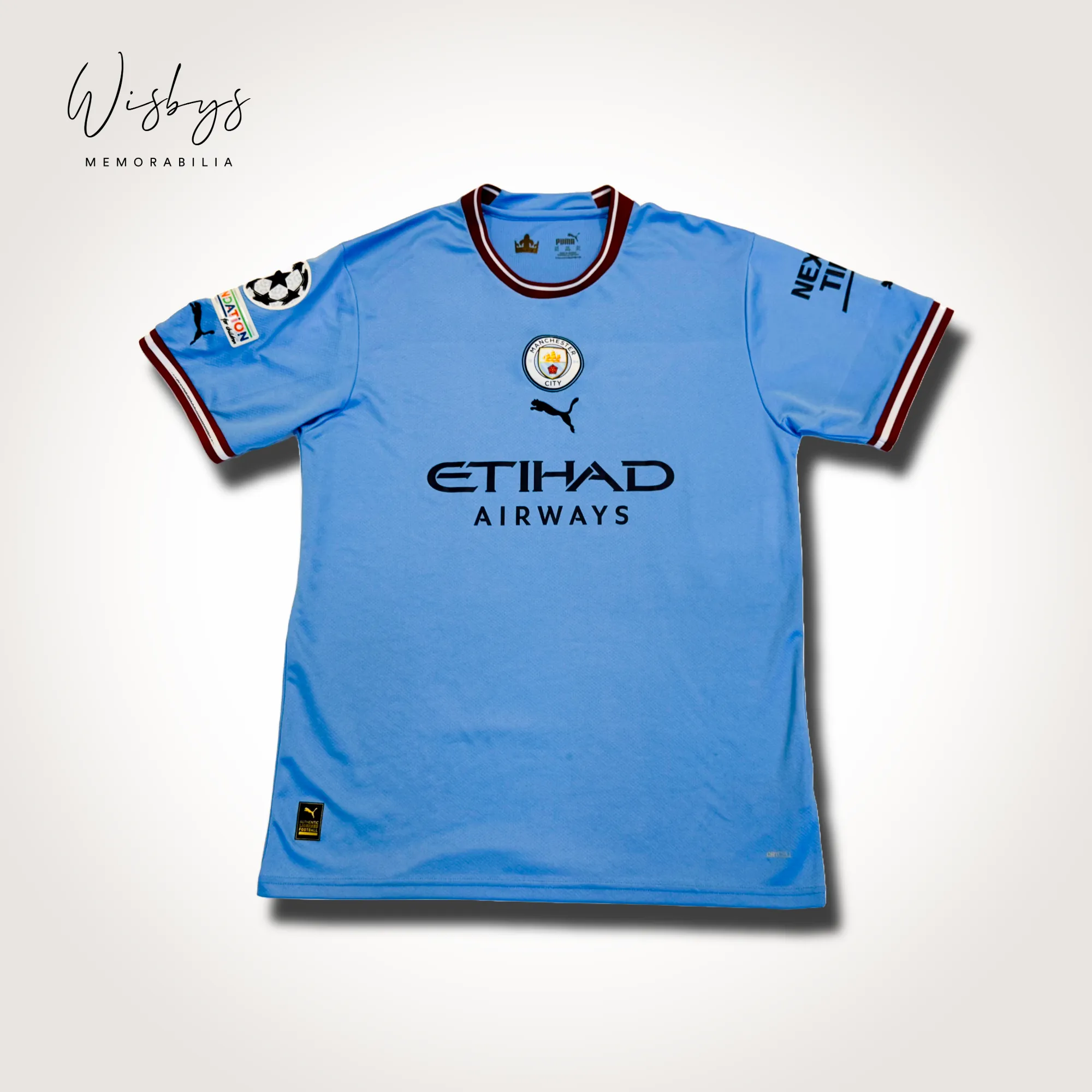 Erling Haaland Manchester City jersey, view 2