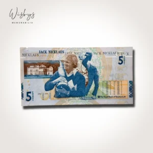 Jack Nicklaus RBS Bank Note - Celebrating a Golfing Legend, view 2