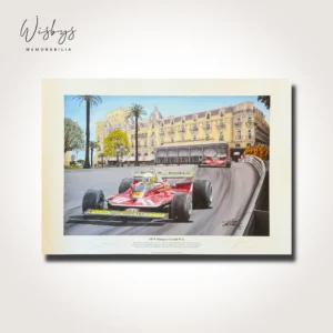 Jody Scheckter limited edition artwork