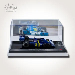 Jody Scheckter Tyrrell P34 Six-Wheeler 1:24 Scale Model Car