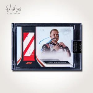Kevin Magnussen signed trading card