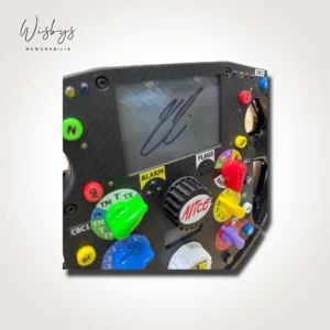 Kimi Raikkonen Signed 2007 Replica Steering Wheel, view 2