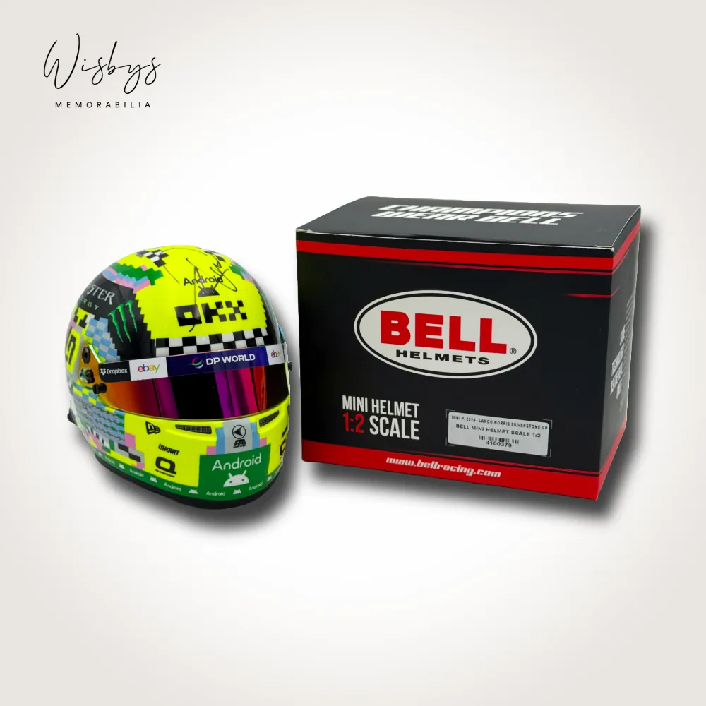 Lando Norris helmet