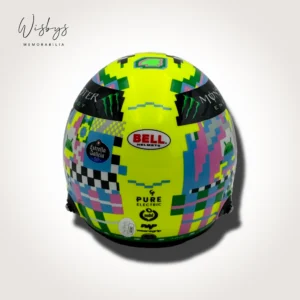 Lando Norris helmet, view 3
