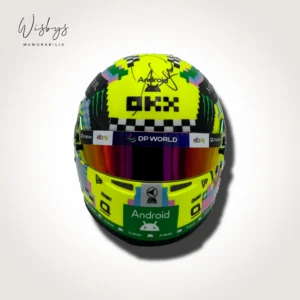 Lando Norris helmet, view 5