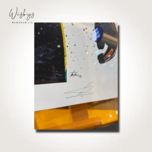 Lando Norris signed limited edition artwork, view 2