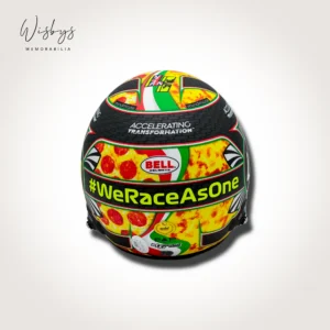 Lando Norris helmet, view 3