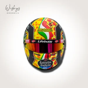 Lando Norris helmet, view 5