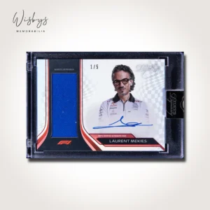 2024 Topps Dynasty F1 Auto Relic Card - Laurent Mekies #1/5