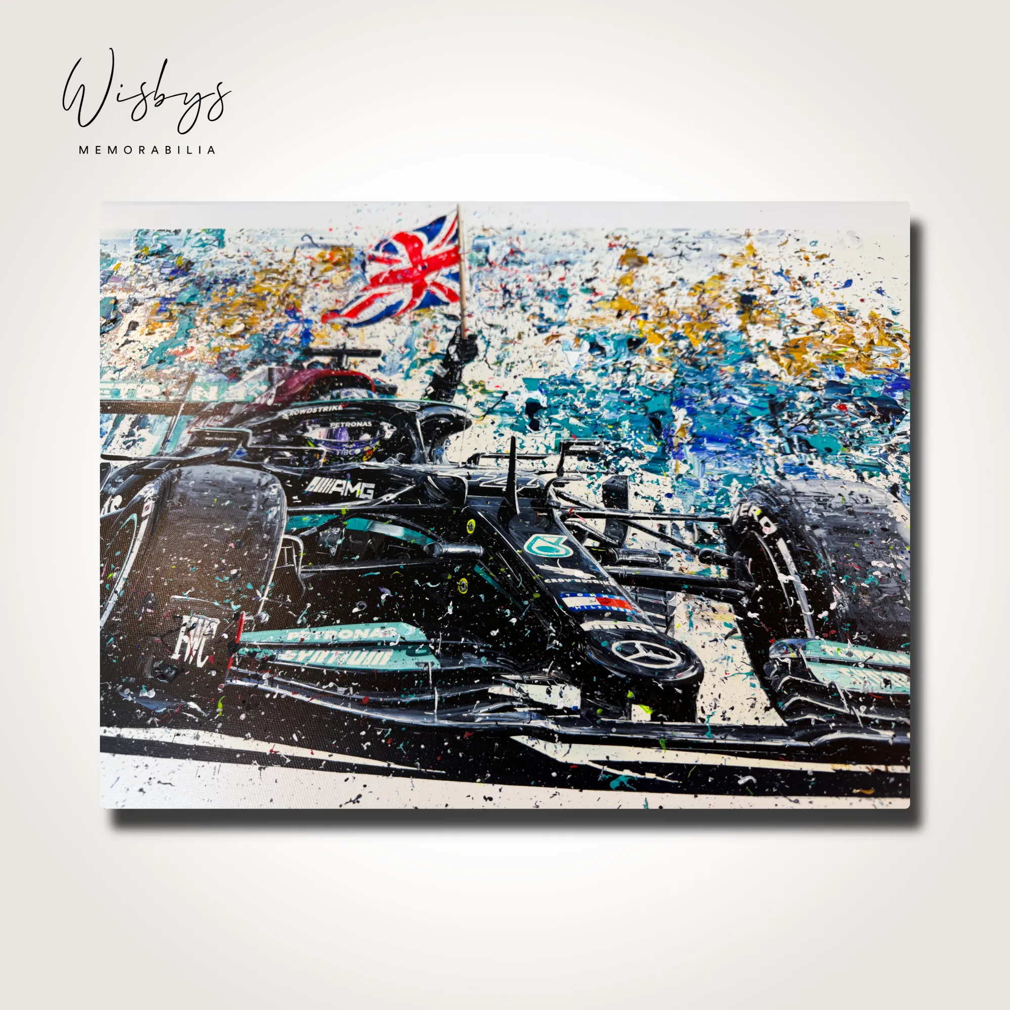 Lewis Hamilton artwork, view 2
