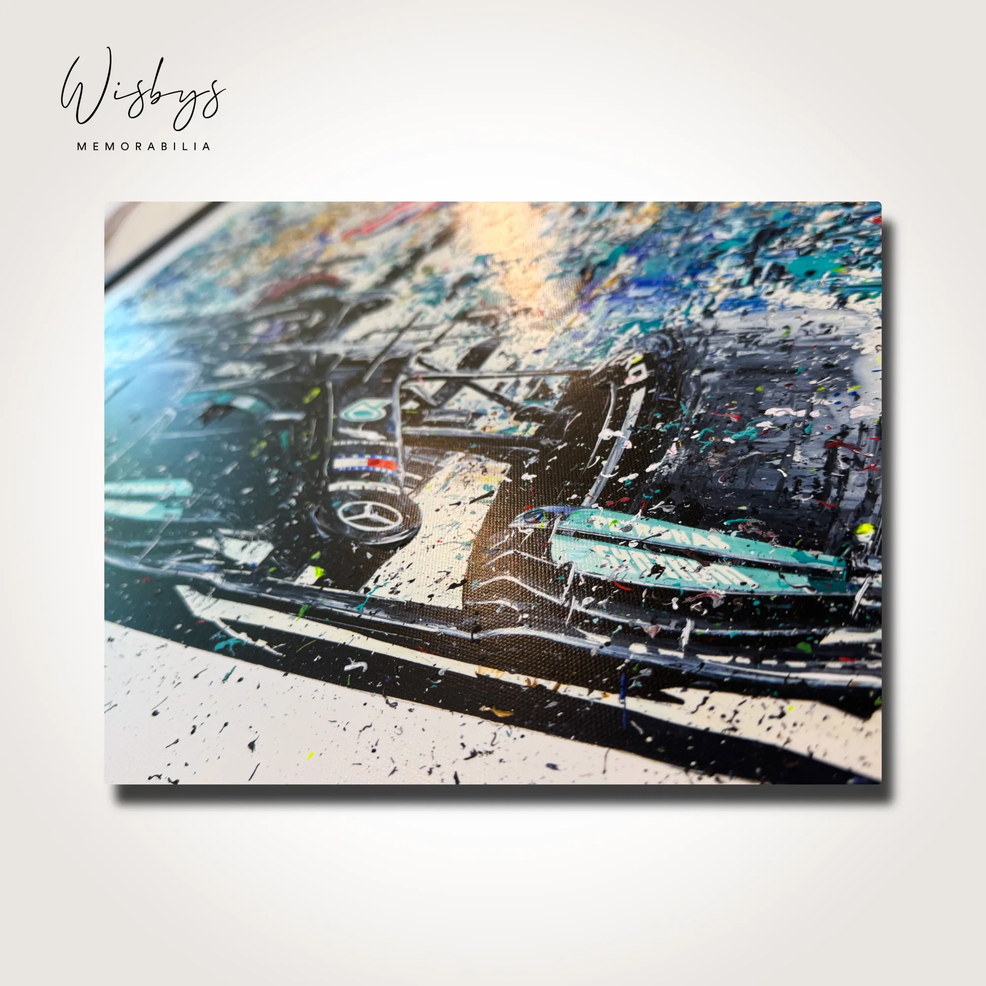 Lewis Hamilton artwork, view 3