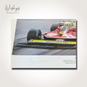 Jody Scheckter limited edition artwork, view 2