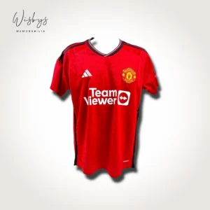 Matheus Cunha signed Manchester United jersey, view 2