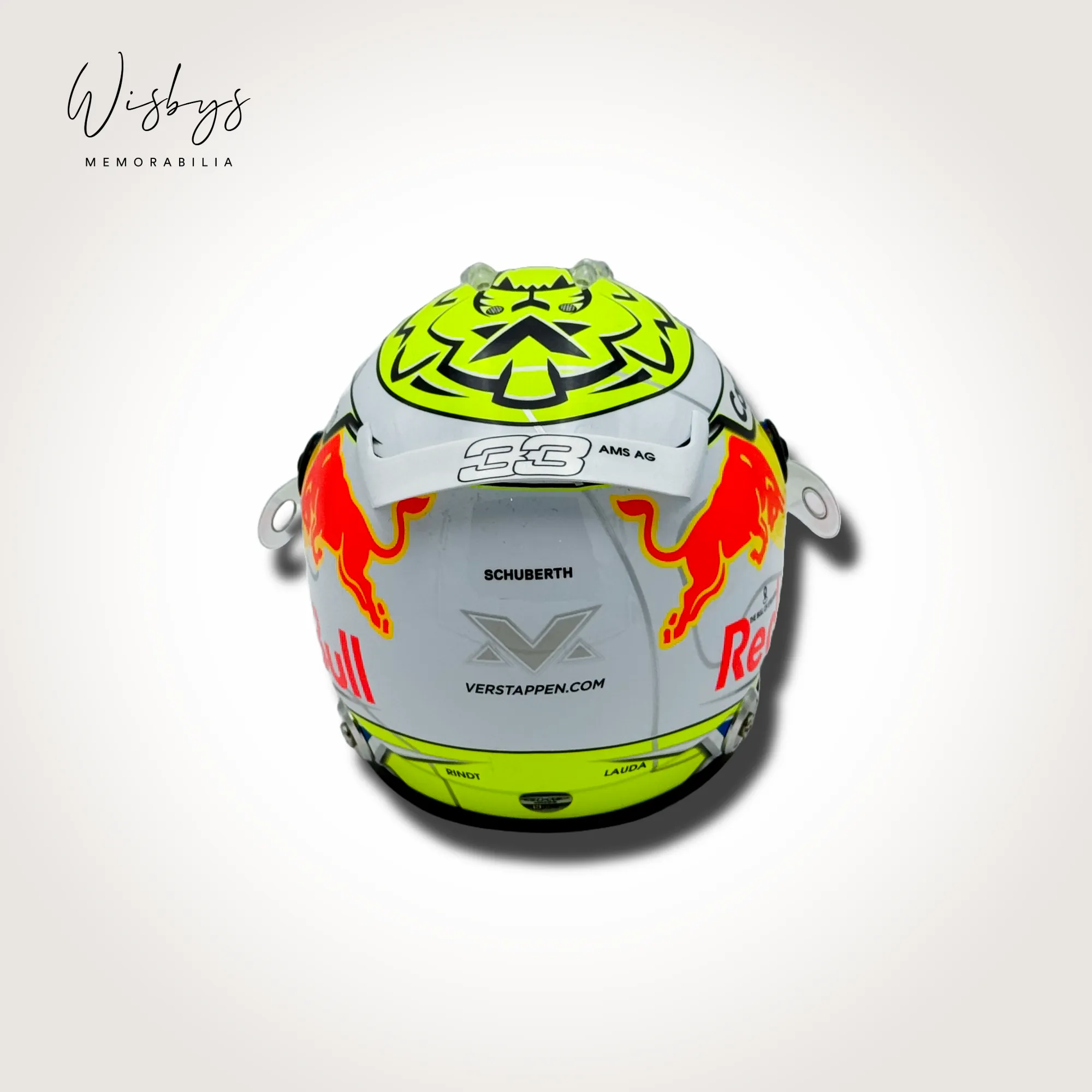 Max Verstappen helmet, view 3