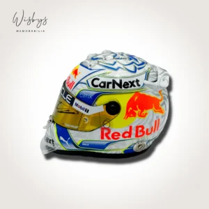 Max Verstappen helmet, view 2